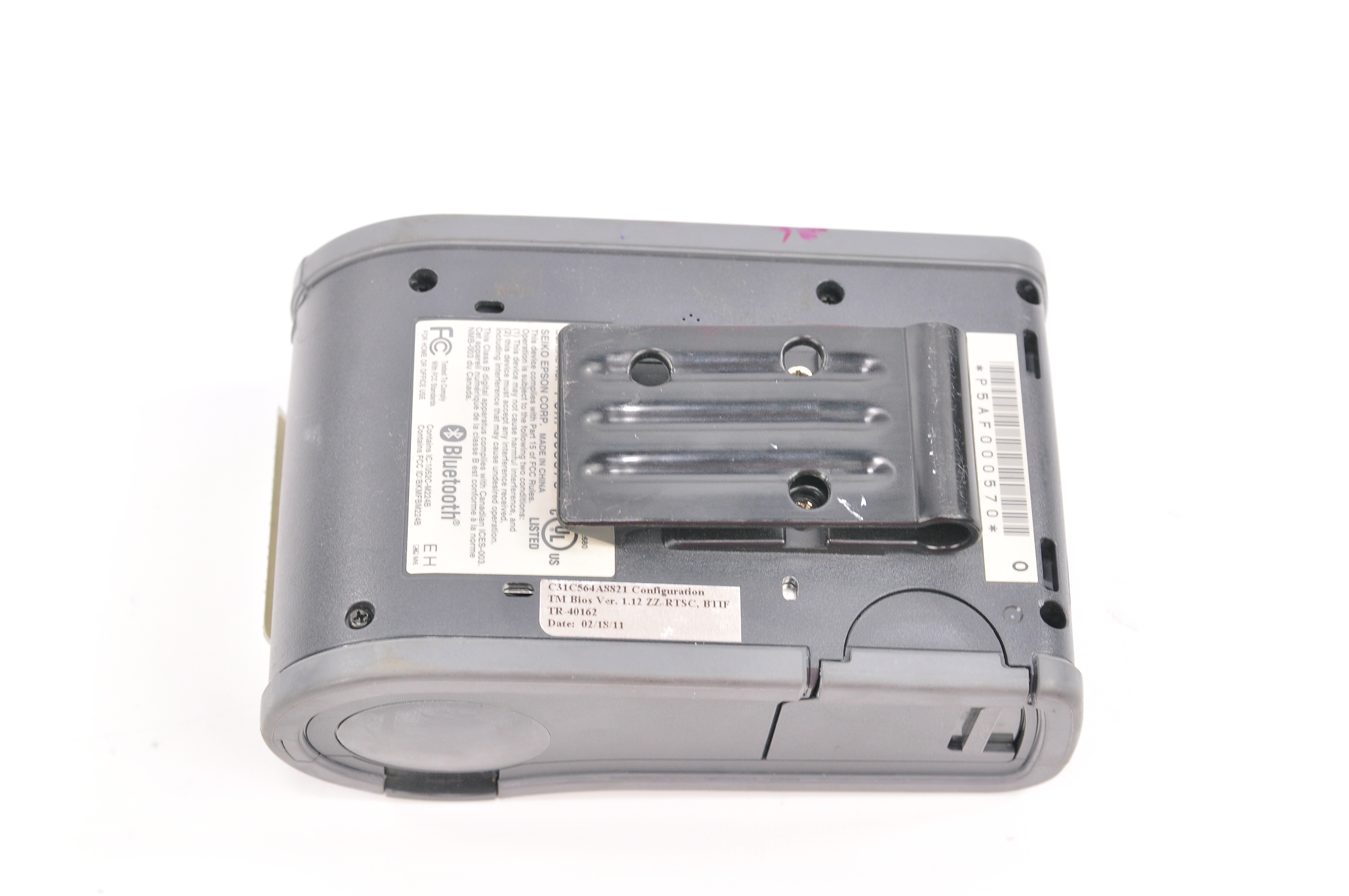 Epson TMP60 Wireless Bluetooth Mono Thermal Printer Mobilink With Battery